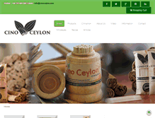 Tablet Screenshot of cinoceylon.com